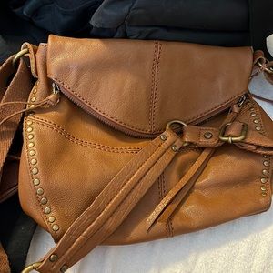 The sak leather crossbody